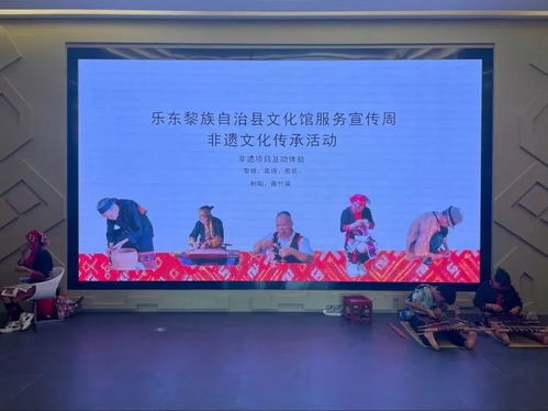 樂東文化館非遺展演及體驗(yàn)活動精彩紛呈，藝術(shù)交流煥發(fā)文化新生機(jī)